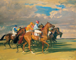 sir-alfred-munnings-lord-astor-s-high-stakes