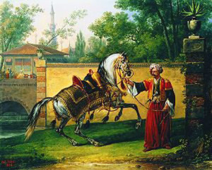CarleVernetThe Arab Stallion Gazal, 1824