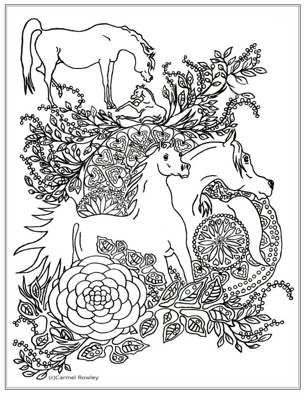 GiveAway Colouring Page